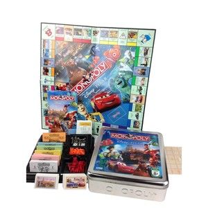 Monopoly Disney Pixar Collector Metal Tin 2007 Edition Board Game